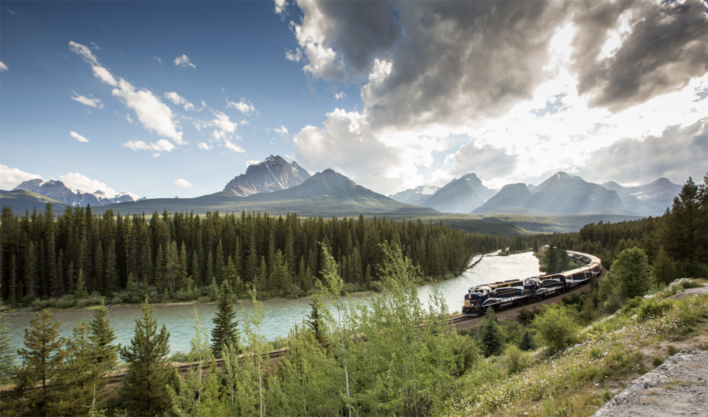 Canadian Rockies by train